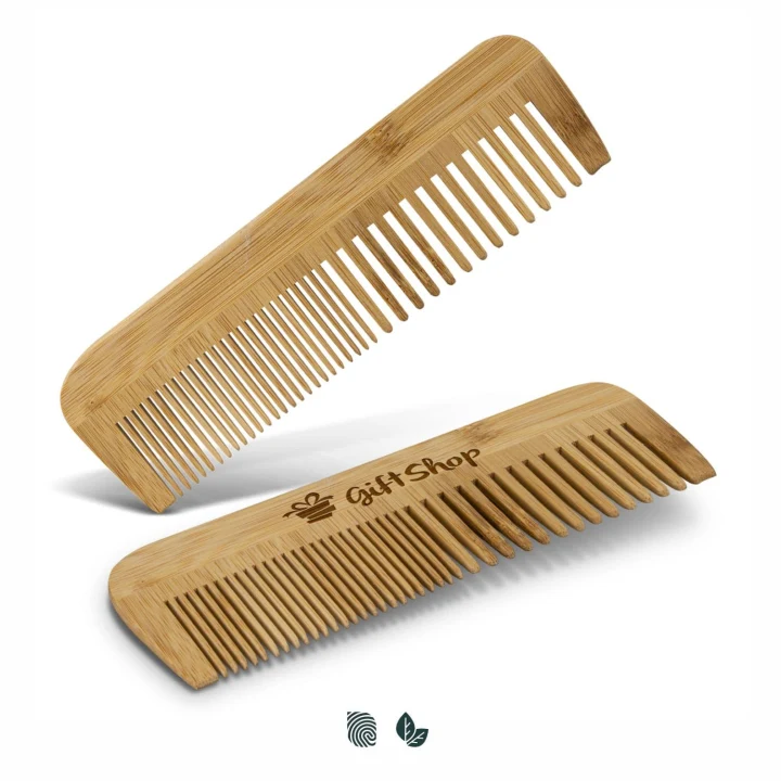 Bamboo Hair Comb - image 1