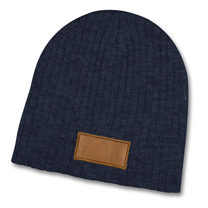 Nebraska Heather Cable Knit Beanie With Patch - image 4
