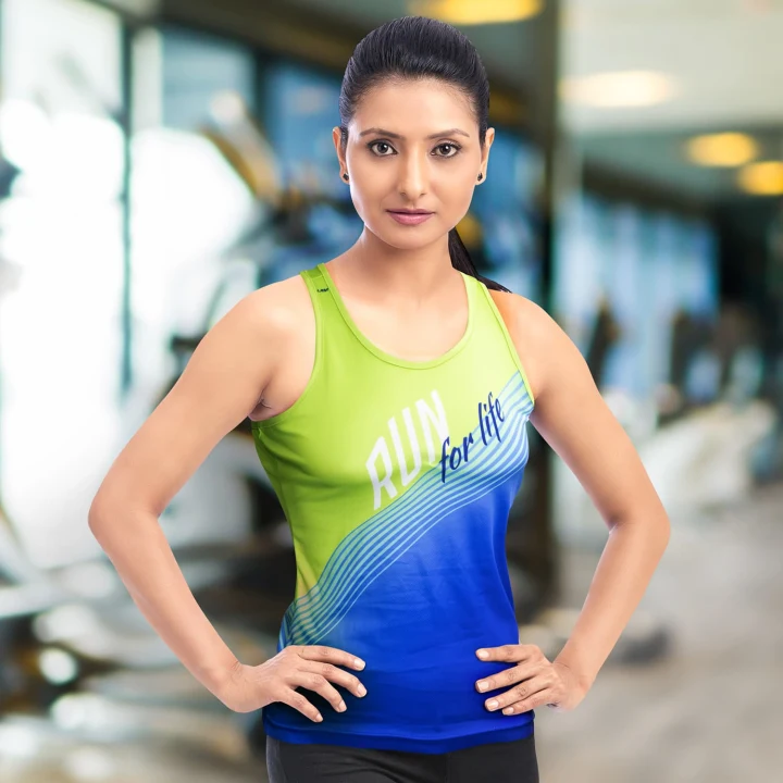 Custom Womens Sports Singlet - image 4