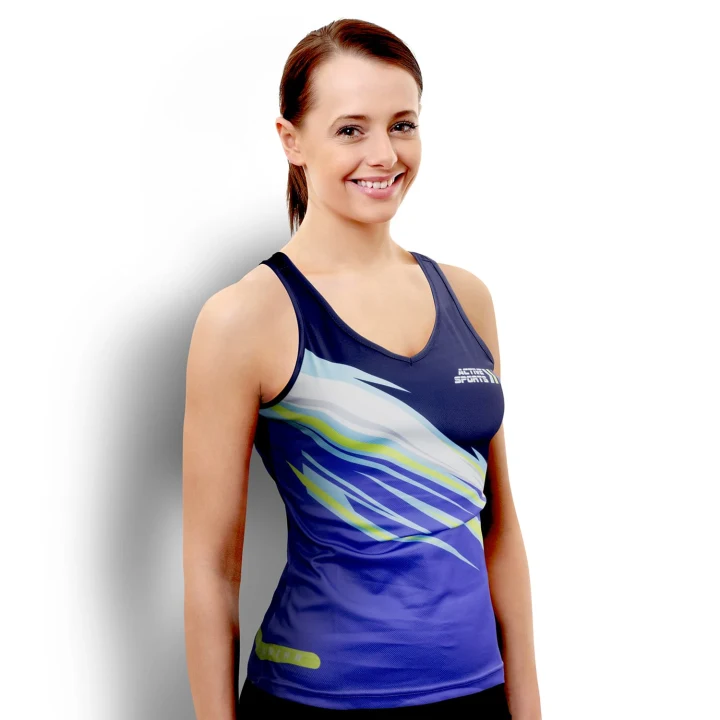 Custom Womens Performance Singlet - image 1