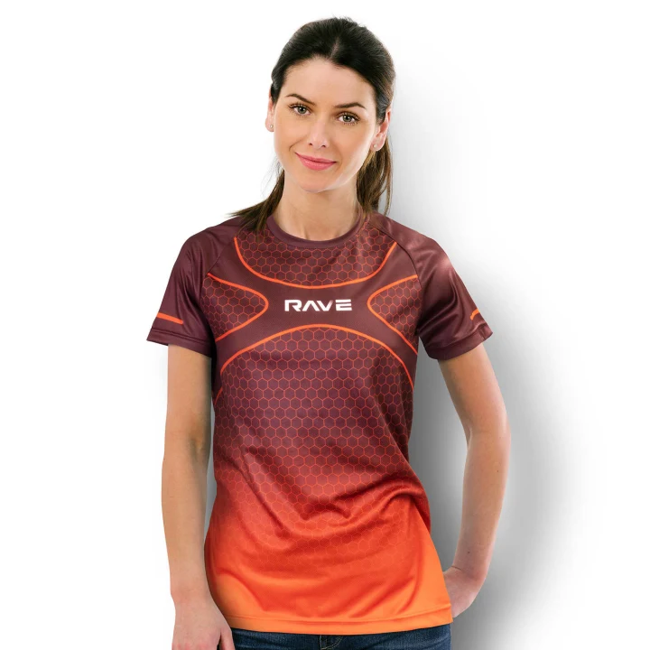 Custom Womens Performance T-Shirt - image 1