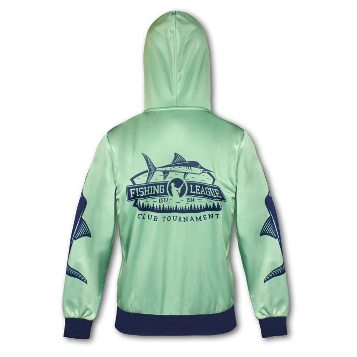 Custom Womens Sports Zipped Hoodie - image 3