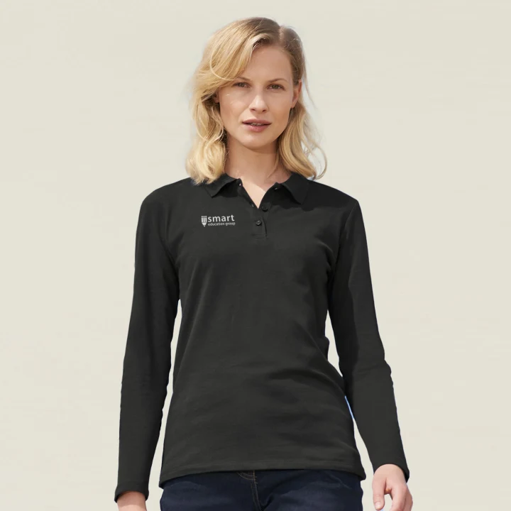 SOLS Perfect Women's Long Sleeve Polo - image 6