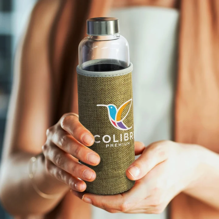 Venus Glass Bottle - Natural Sleeve - image 7