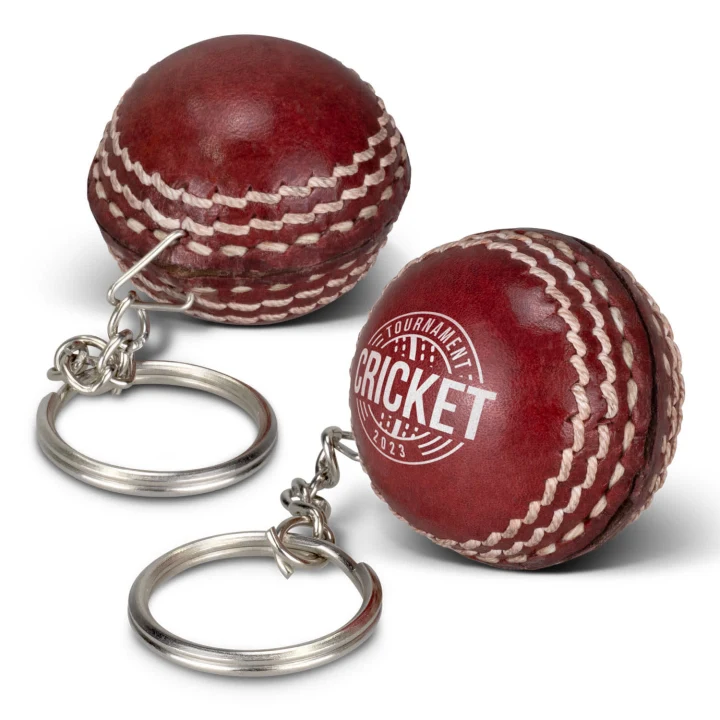 Cricket Ball Key Ring - image 1