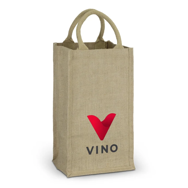 Jute Four Bottle Wine Carrier - image 1