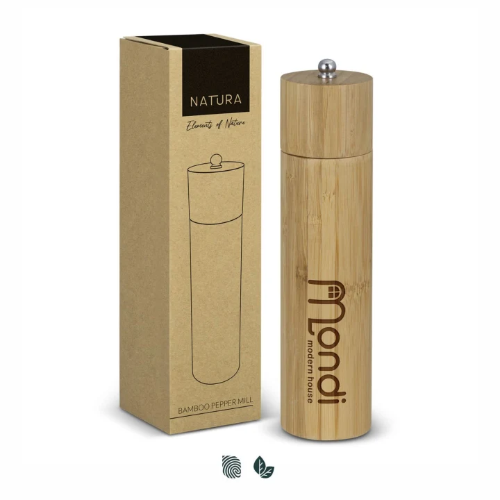 NATURA Bamboo Pepper Mill - image 1