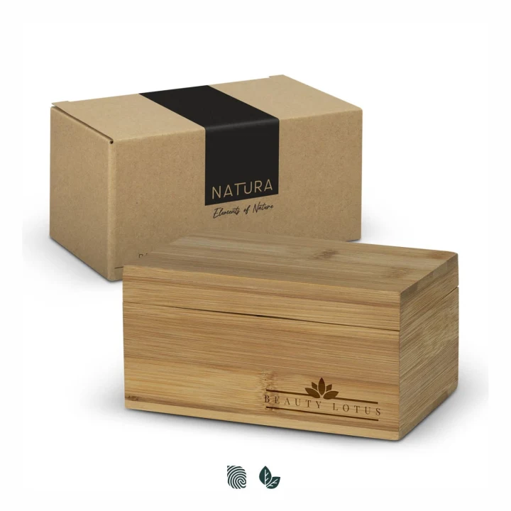 NATURA Bamboo Tea Box - image 1