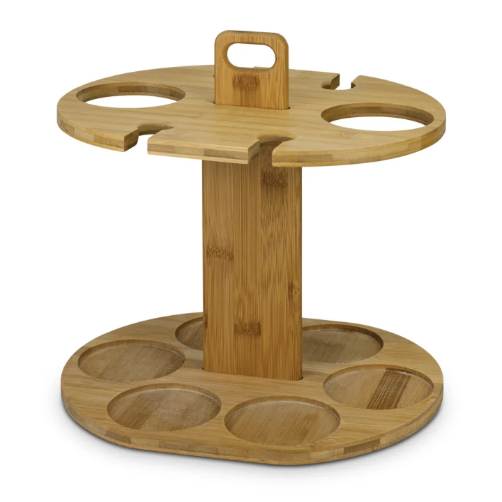 Bamboo Wine Rack - image 1