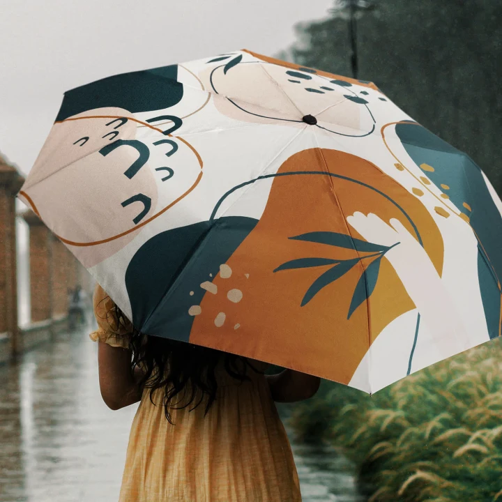 Full Colour Compact Umbrella - image 6