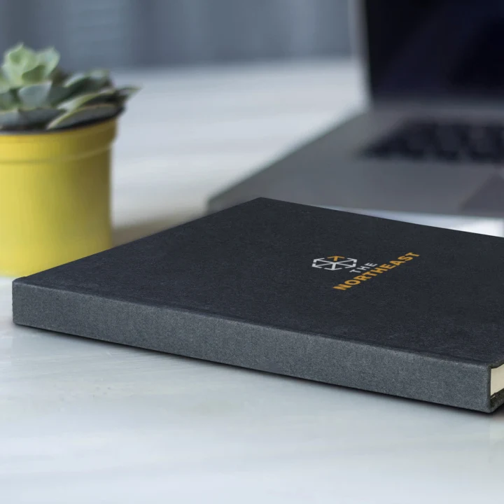 Recycled Cotton Hard Cover Notebook - image 10