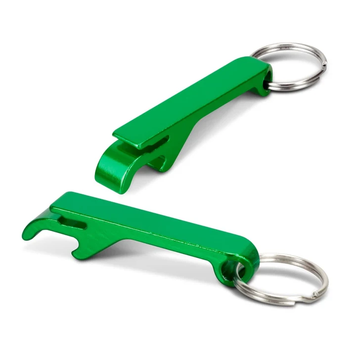 Snappy Metal Bottle Opener Key Ring - image 5