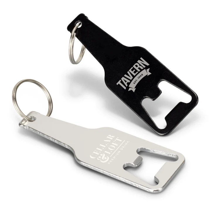 Beverage Bottle Opener Key Ring - image 1