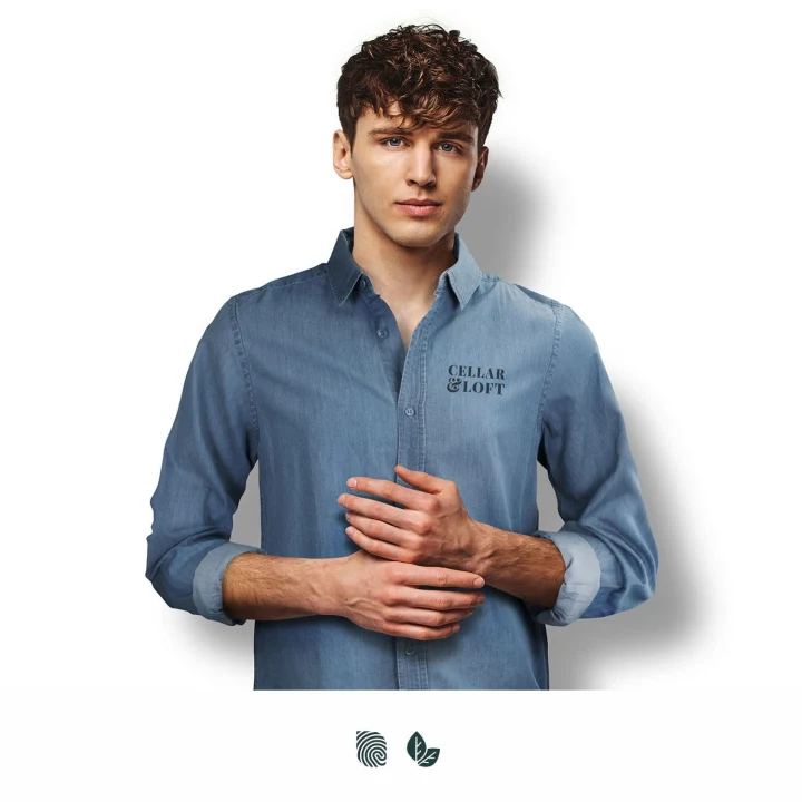 TRENDSWEAR Chester Men's Denim Shirt - image 2