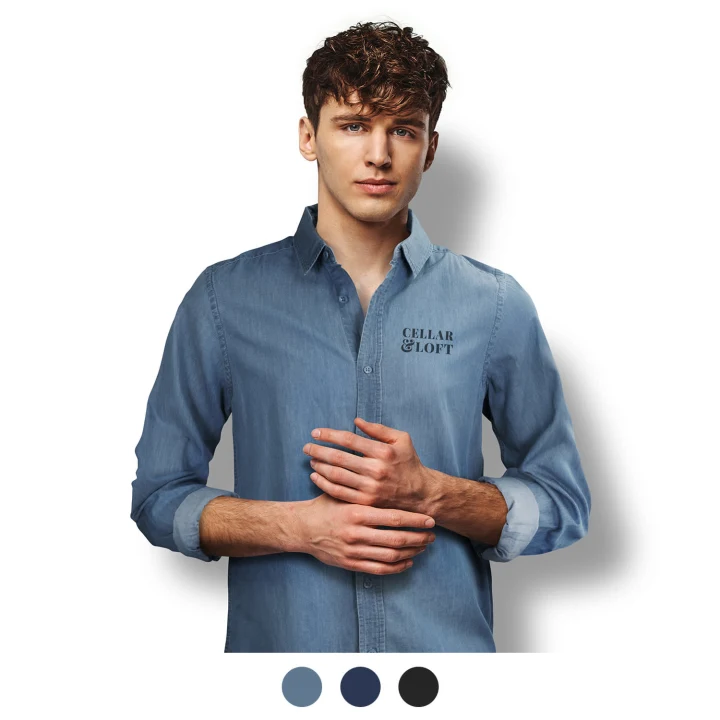 TRENDSWEAR Chester Men's Denim Shirt - image 1