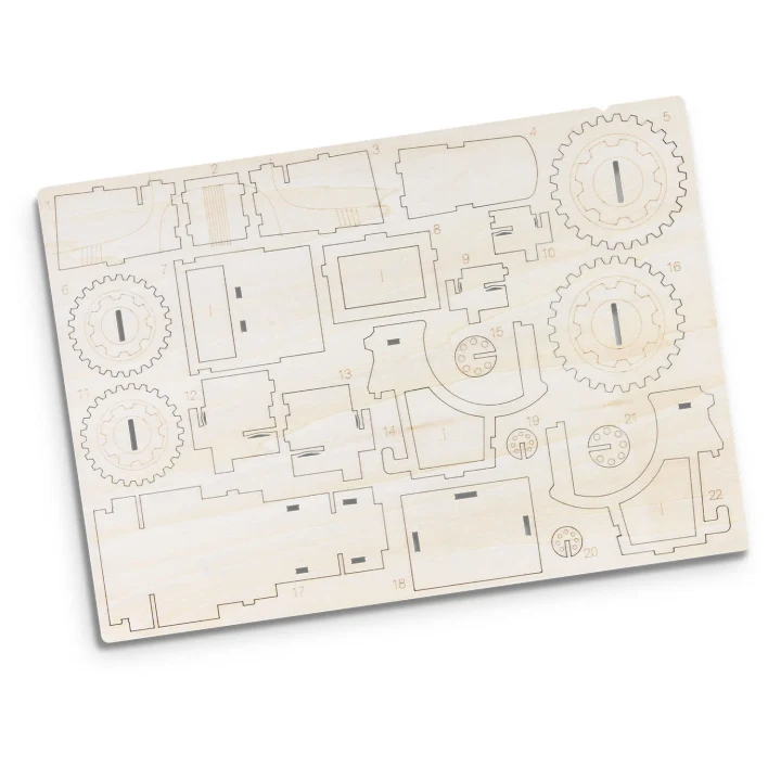 BRANDCRAFT Tractor Wooden Model - image 4