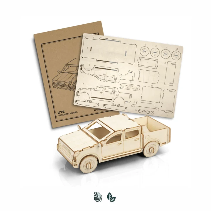 BRANDCRAFT UTE Wooden Model - image 1