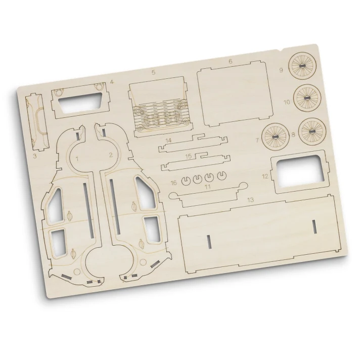 BRANDCRAFT Hatchback Car Wooden Model - image 4