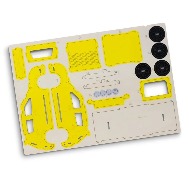 BRANDCRAFT Hatchback Car Wooden Model - image 6