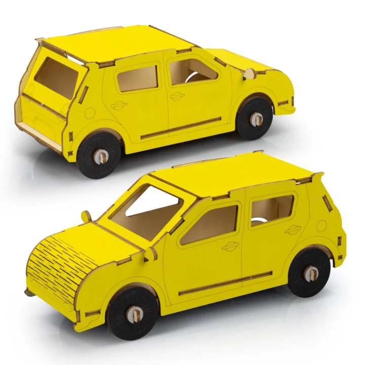 BRANDCRAFT Hatchback Car Wooden Model - image 7