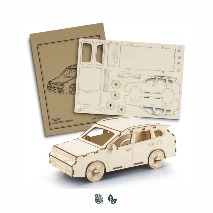 BRANDCRAFT SUV Wooden Model - image 1