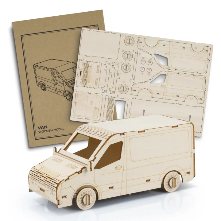 BRANDCRAFT Van Wooden Model - image 2