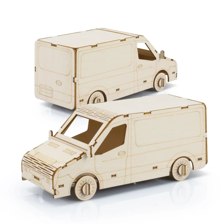 BRANDCRAFT Van Wooden Model - image 3