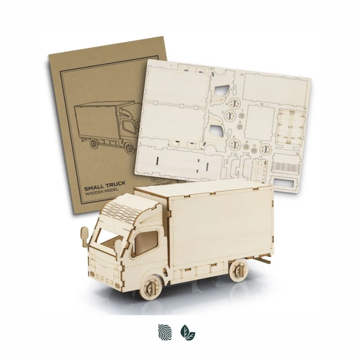BRANDCRAFT Small Truck Wooden Model - image 1