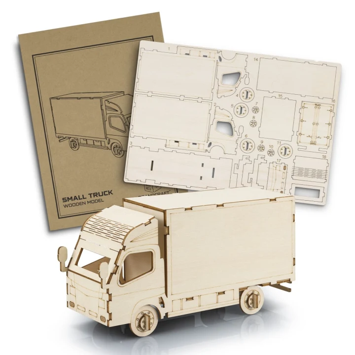 BRANDCRAFT Small Truck Wooden Model - image 2