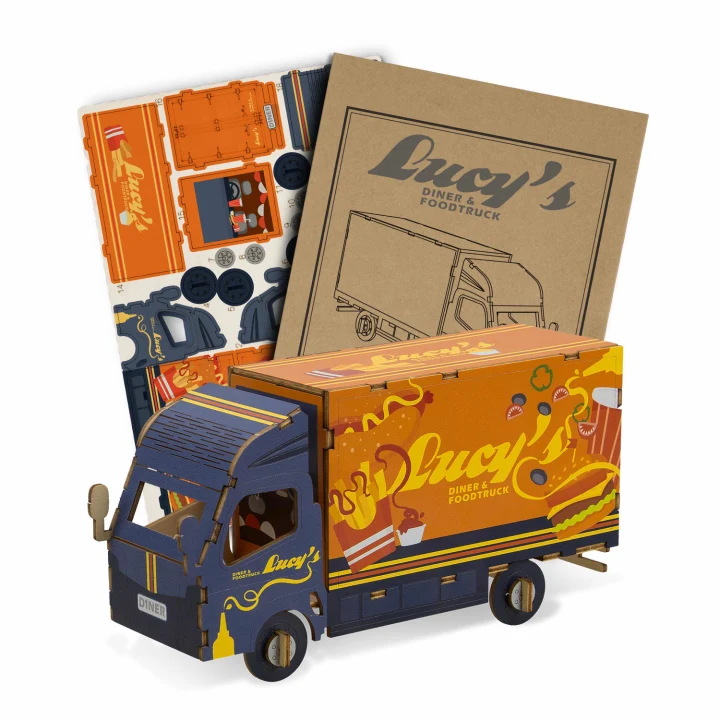 BRANDCRAFT Small Truck Wooden Model - image 2