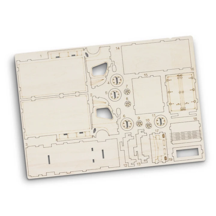 BRANDCRAFT Small Truck Wooden Model - image 4