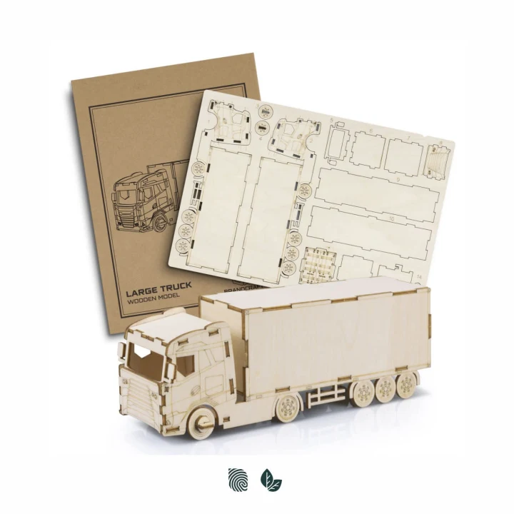 BRANDCRAFT Large Truck Wooden Model - image 1
