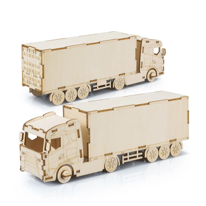 BRANDCRAFT Large Truck Wooden Model - image 3