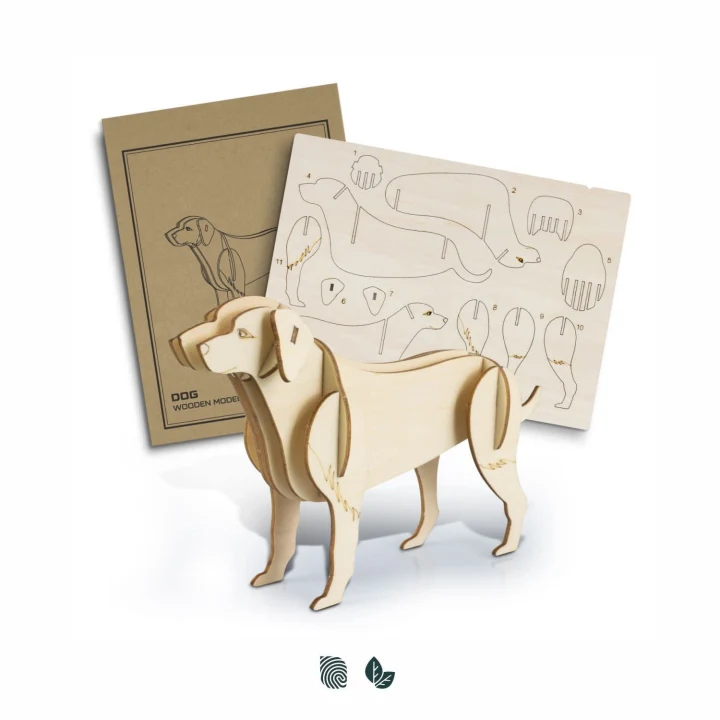 BRANDCRAFT Dog Wooden Model - image 1