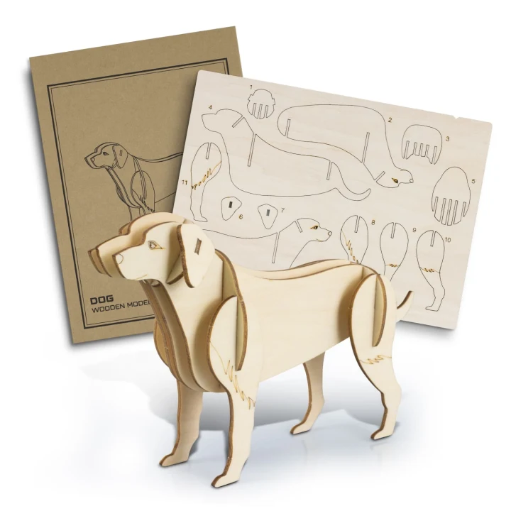 BRANDCRAFT Dog Wooden Model - image 2