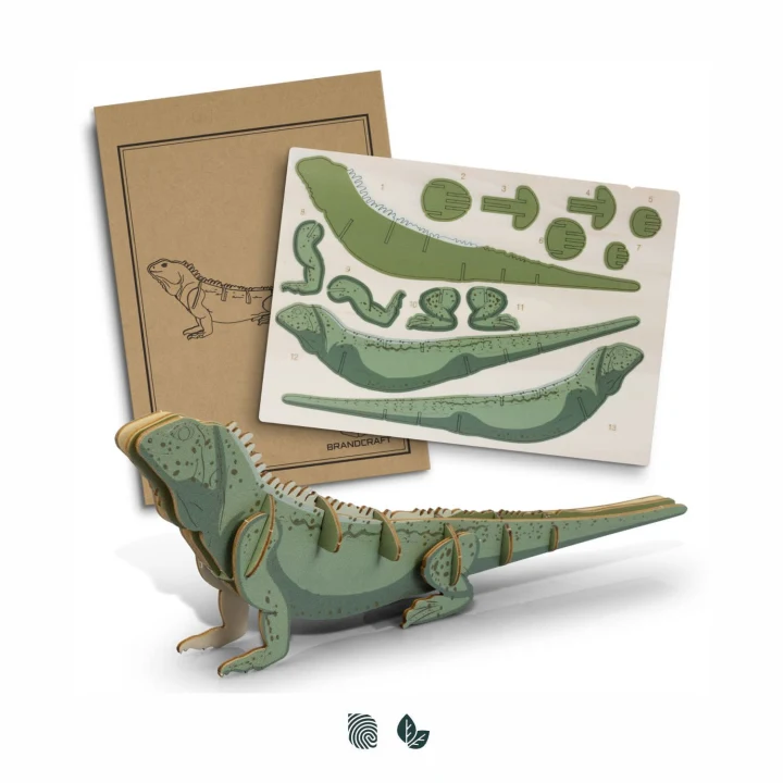 BRANDCRAFT Tuatara Wooden Model - image 1