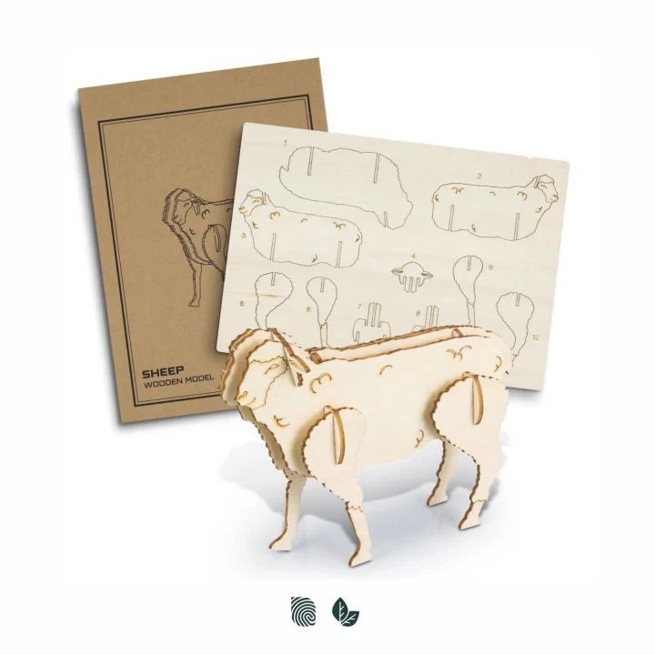 BRANDCRAFT Sheep Wooden Model - image 1