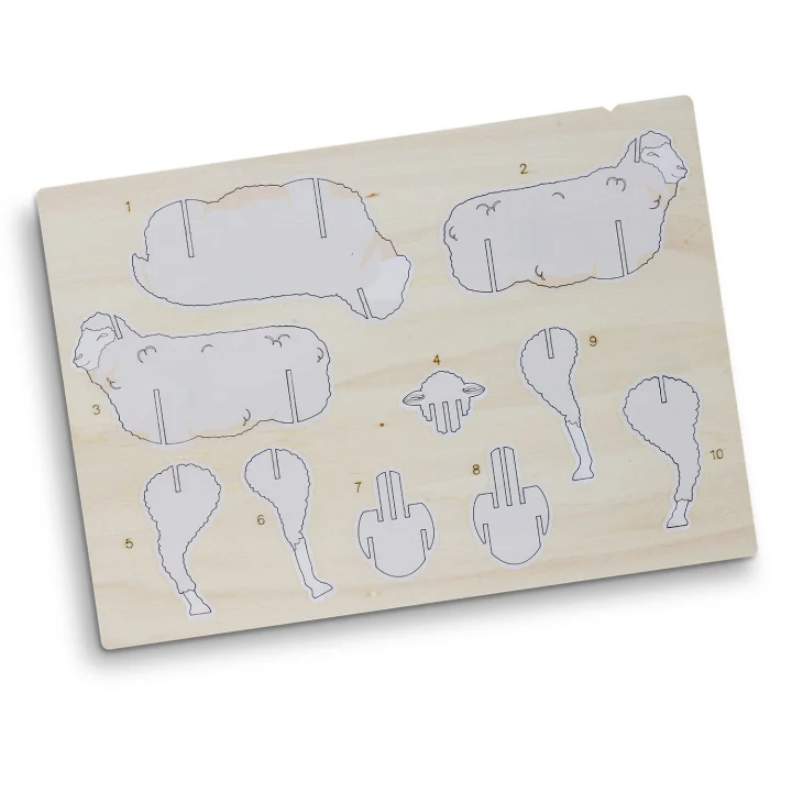 BRANDCRAFT Sheep Wooden Model - image 7