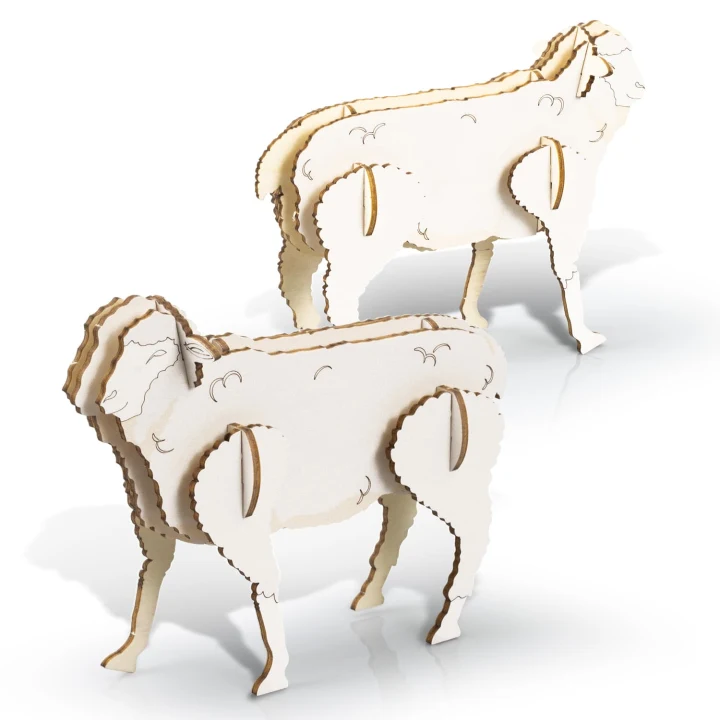 BRANDCRAFT Sheep Wooden Model - image 6