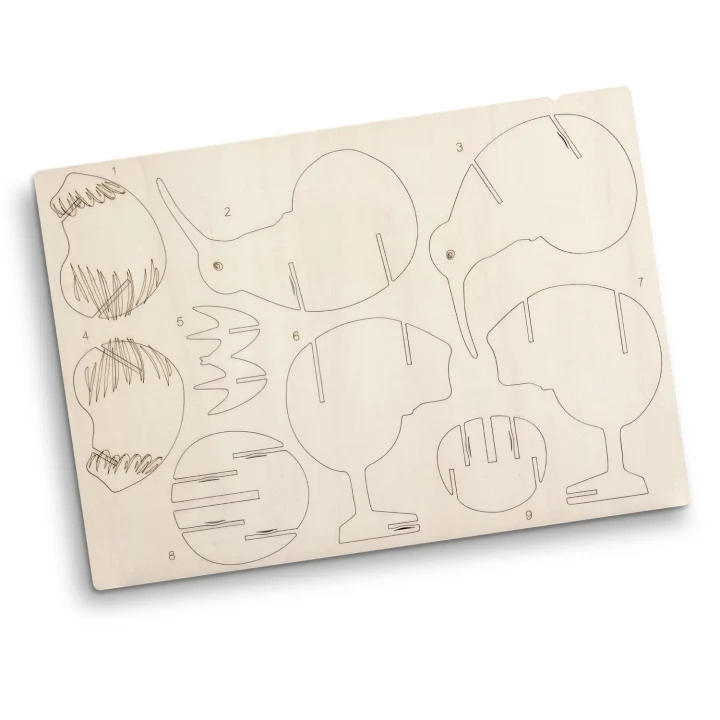 BRANDCRAFT Kiwi Wooden Model - image 4