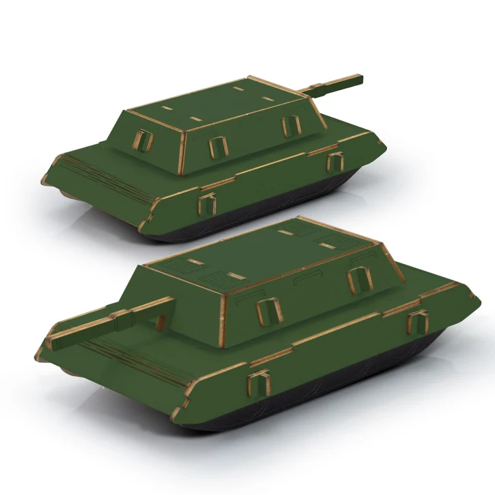 BRANDCRAFT Tank Wooden Model - image 8