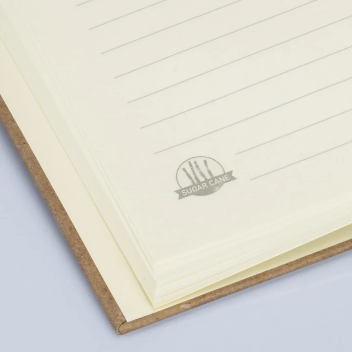 Sugarcane Paper Hard Cover Notebook - image 5