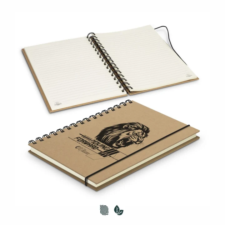 Sugarcane Paper Spiral Notebook - image 1