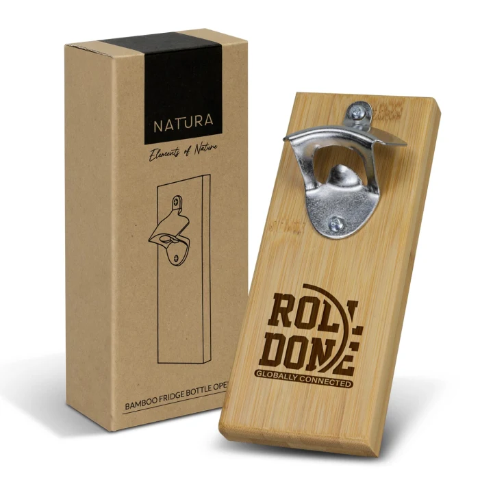 NATURA Bamboo Fridge Bottle Opener - image 1