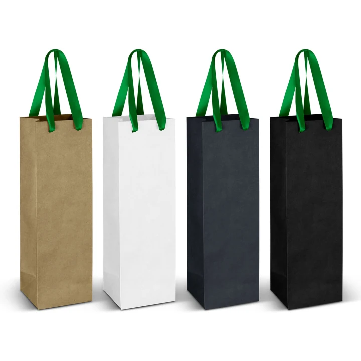 Wine Ribbon Handle Paper Bag - image 8