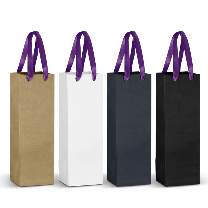 Champagne Ribbon Handle Paper Bag - image 11