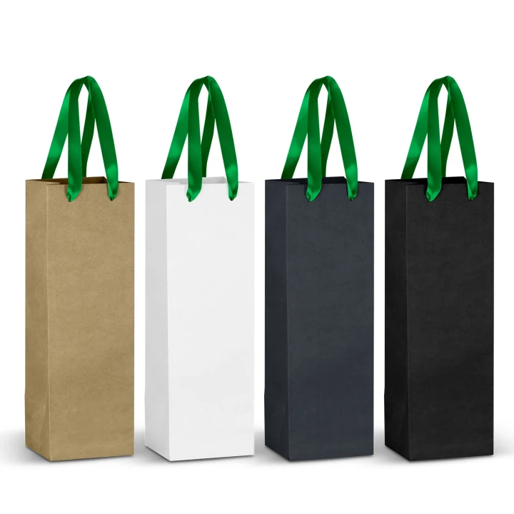 Champagne Ribbon Handle Paper Bag - image 8