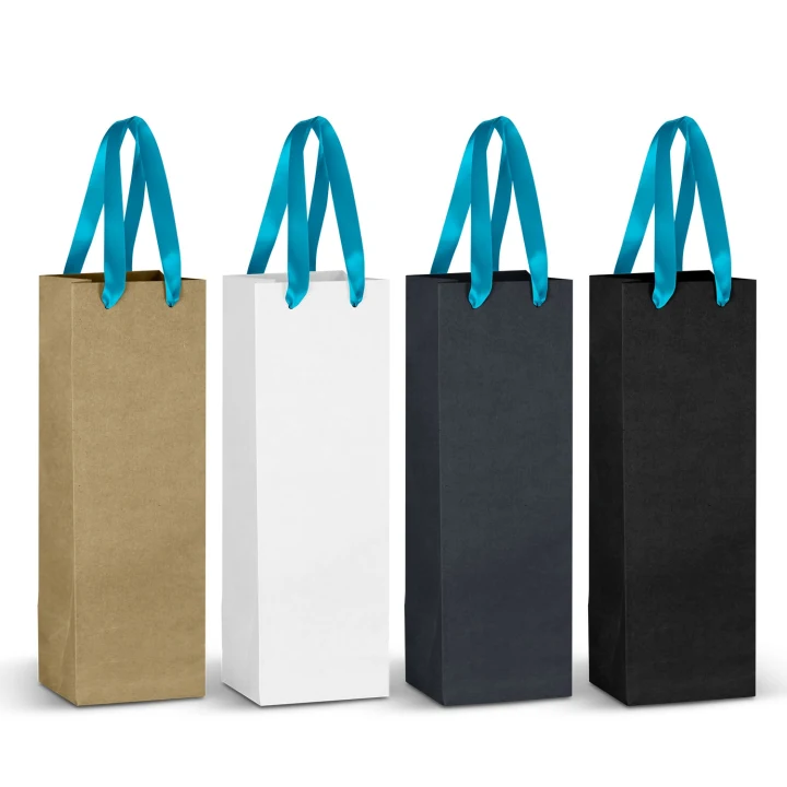Champagne Ribbon Handle Paper Bag - image 9