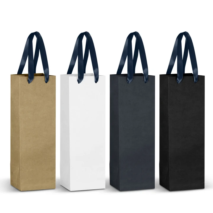 Champagne Ribbon Handle Paper Bag - image 10