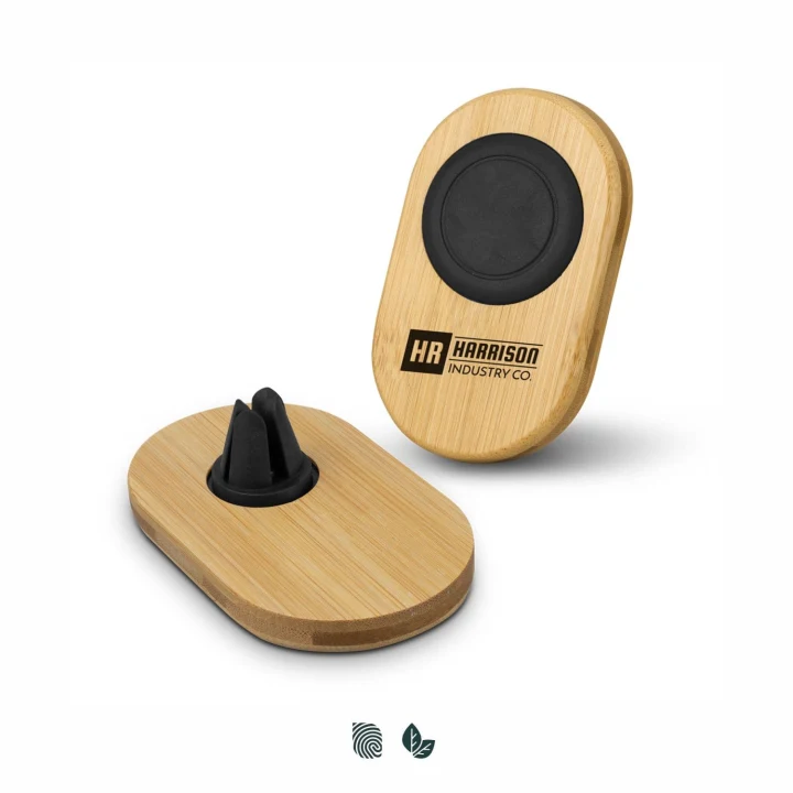 Bamboo Car Phone Holder - image 1